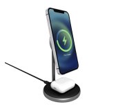 Epico 2in1 Magnetic Wireless Charger - černá foto