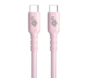 TB USB C - USB C 60W Jelly kabel 1m růžový foto