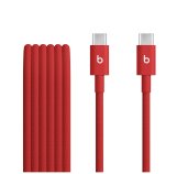 Beats USB-C / USB-C Woven Cable (1.5m)- Rapid Red foto