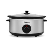 Salente HotPot, pomalý hrnec, 6,5 l, manuální ovládání, nerez foto