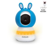 EVOLVEO Baby Monitor LUX- Chytrá 360° videochůvička s nočním viděním, detekcí pláče a pohybu, modrá foto