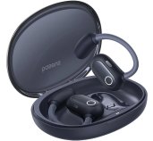 Baseus Bluetooth sluchátka Eli Sport 1 Open-Ear TWS Cosmic Black foto
