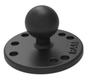 RAM Mounts adaptér, kovový, AMPS vzor děr, čep 1” foto