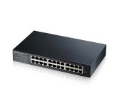 ZYXEL 24xGb IPv6 fanless smart swtch GS1900-24E v3 foto