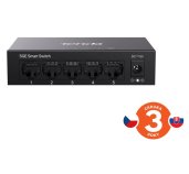 Tenda TEG2205D Websmart L2 cloud managed switch, 5x 10/100/1000 Mbps, Kov, Fanless - bez ventilátorů foto