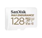 SanDisk MAX ENDURANCE microSDHC 128GB + adaptér foto