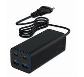 Gembird 100W adaptér 2xUSB-C, 2xUSB-A foto
