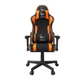 Gembird herní židle Scorpion černá/oranžová foto