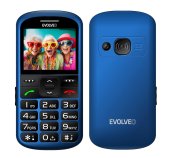 EVOLVEO EasyPhone XS, mobilní telefon pro seniory, modrý foto