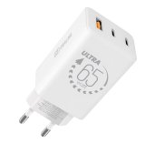 OBAL:ME GaN Cestovní Nabíječka USB-A + USB-C 36W White foto