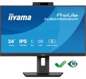 24” iiyama XUB2490HSUH-B2:IPS,FHD,HAS,webcam foto
