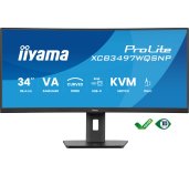34” iiyama XCB3497WQSNP-B1:VA,UWQHD,USB-C,RJ45,HAS foto