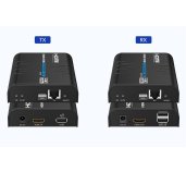 PremiumCord HDMI KVM extender přes LAN foto