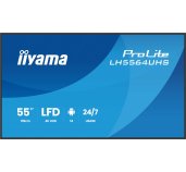 55” iiyama LH5564UHS-B1AG:VA,4K UHD, Android,24/7 foto