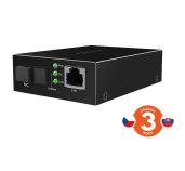 Tenda TFC300B Gigabit Media Converter WDM, SM, Tx 1310nm, Rx 1550nm, 1x SC (UPC), 1x GLAN, 3 km foto
