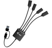 i-tec USB-C/USB-A Cable HUB 4 port (2x USB-C, 2x USB-A) foto