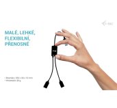 i-tec USB-A Cable HUB 2 port (2x USB-A) foto