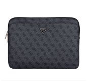 Guess PU 4G Triangle Logo Obal pro Notebook 14” Black foto