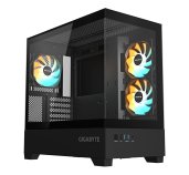 GIGABYTE C201 PANORAMIC/Midi Tower/Transpar./Černá foto
