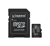 128GB microSDXC Kingston A1 150MB/s + adapter foto