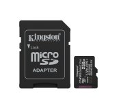 256GB microSDXC Kingston A1 150MB/s + adapter foto