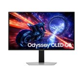 Samsung Odyssey OLED G6/G60SF/27”/OLED/QHD/500Hz/0,03ms/Stříbrná/2R foto