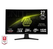 MSI MAG 274CXF 27”FHD/VA/280Hz/1ms/1500R/Black foto