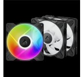 ARCTIC P14 Pro A-RGB (3 kusy) - 140mm A-RGB PWM ventilátor s rozdělovačem kabelů foto