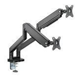 Držák monitoru Brateck LDT60-C024 dvě  ramena vedle sebe mechanická pružina Heavy Duty foto