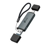 TP-Link UA430D USB 3.0 Type-C & Type-A to SD & microSD 3.0 Adapter foto