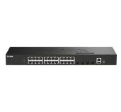D-Link DGS-1530-28/E 24 Ports GE + 4 Ports 10G SFP+ Smart Managed Switch foto