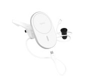 Epico Ellipse MagSafe Car Charger - stříbrná foto