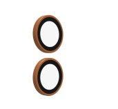 ZAGG Ochranná čočka Premium pro Apple iPhone 17/16/16+ - oranžová foto