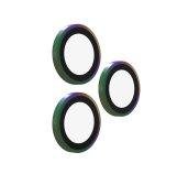 ZAGG Ochranná čočka Premium pro Apple iPhone 17 Pro/Pro Max/16 Pro/Pro Max/15 Pro/Pro Max - duhová foto