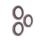 ZAGG Ochranná čočka pro Apple iPhone 17 Pro/Pro Max/16 Pro/Pro Max/15 Pro/Pro Max - růžová třpytka foto