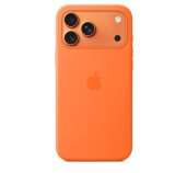 iPhone 17 Pro Max Silicone Case with MS – Orange foto