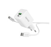 Epico GaN 20W adaptér EA20 s 1,2 m USB-C kabelem foto