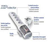 Rozvodný panel ACAR XProtector/3m 5x220V bílý foto