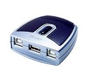 ATEN USB 2.0. přepínač periferií 2:1 US-221A foto
