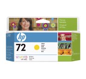 HP no 72 - žlutá ink. kazeta, C9373A foto