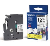 TZE-S231, bílá/černá, 12mm foto