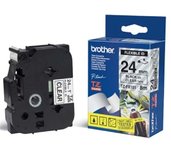 TZE-FX251, průsvitná/černá, 24mm foto