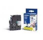 TZE-243,  bílá/modrá, 18mm foto