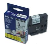 TZE-211,  bílá/černá, 6mm foto