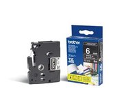 TZE-315,  černá/bílá, 6mm foto