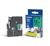 TZE-731,  zelená/černá, 12mm foto