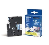 TZE-535,  modrá/bílá, 12mm foto