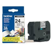 TZE-251,  bílá/ černá, 24mm foto