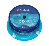 VERBATIM CD-R(25-Pack)Spindl/52x/700MB foto