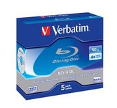 VERBATIM BD-R DL(5-Pack)Jewel/6x/50GB foto